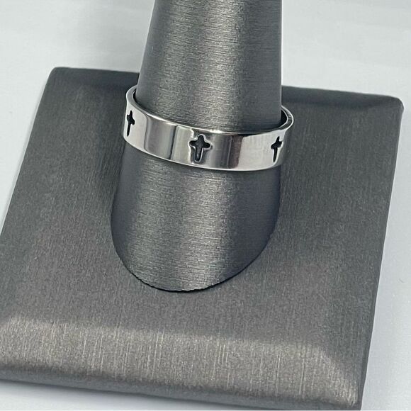 Custom Set - Cross Series Necklace/Ring - Picture 5 of 9